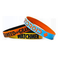 3/4" Dual Layered Color Coat Silicone Wristbands